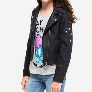 Justice Jackets & Coats - JUSTICE Girls 16/18 Run the World Moto Jacket Justice Jackets & Coats - JUSTICE Girls 16/18 Run the World Moto Jacket